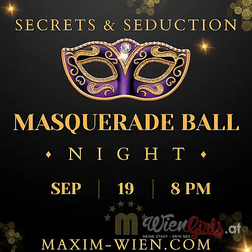 🎭 Masquerade Ball @ Maxim Wien – Fr, 19.09. Image