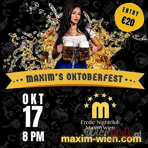 Maxim Wien präsentiert: Das heißeste Oktoberfest der Stadt! Image