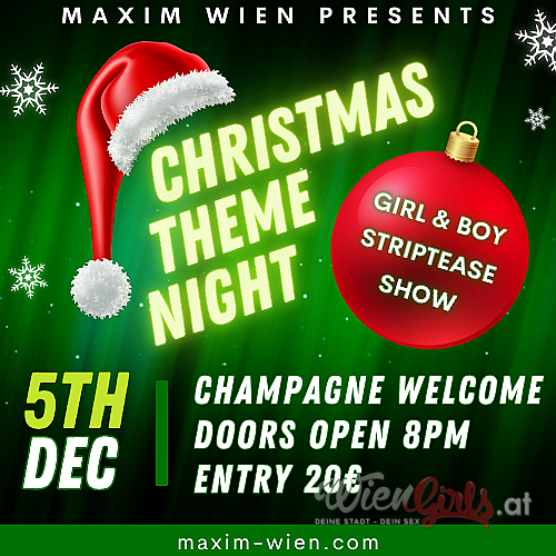 🎄 MAXIM Wien - Christmas Theme Night! 🎅✨ Image